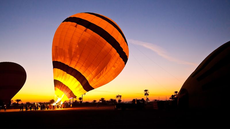 Hot air deals balloon ride specials