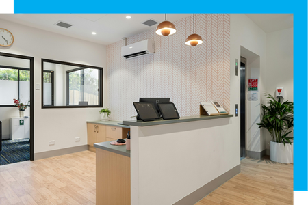 front office desk