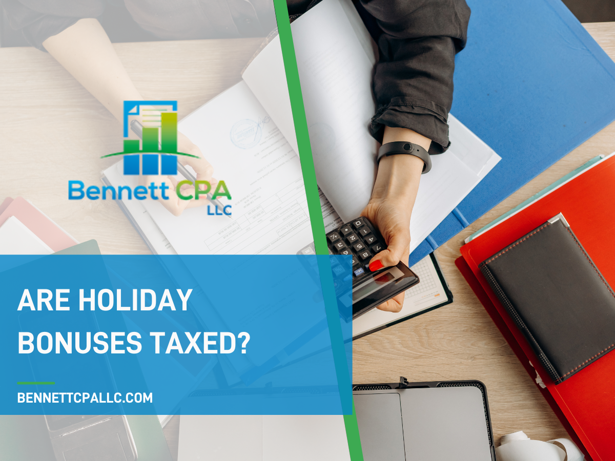holiday bonuses taxed