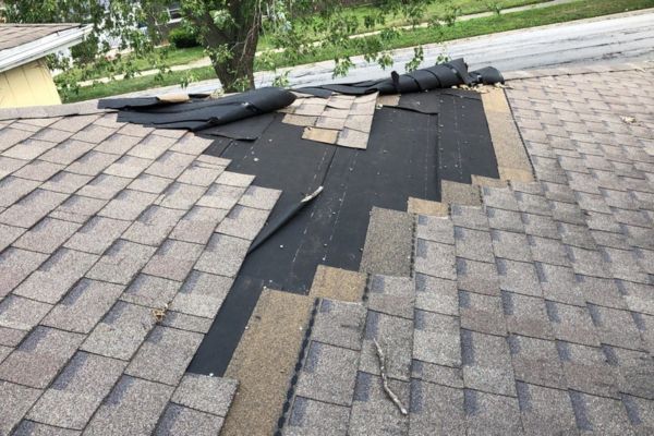 roof damage