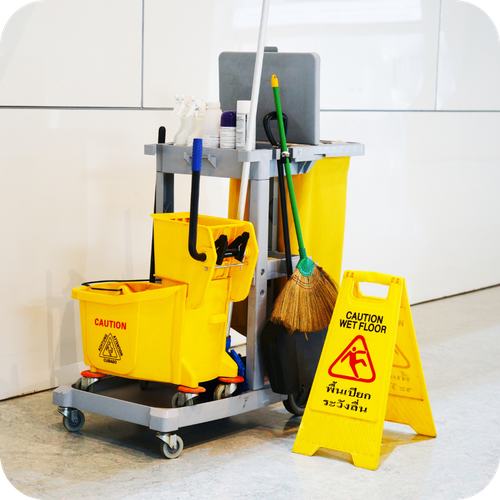 janitorial cart