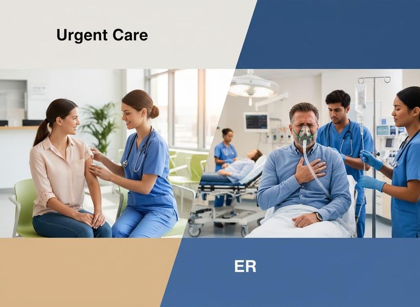 Urgent Care vs. Emergency Room Services