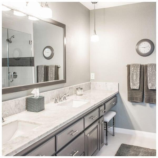 newly remodeled bathroom