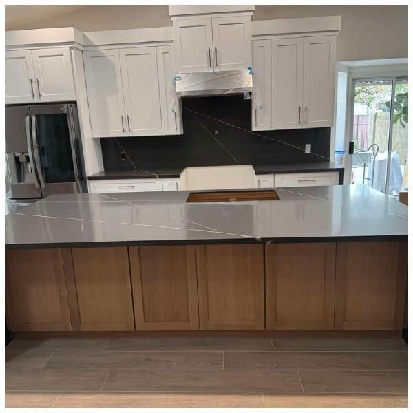 newly remodeled kitchen