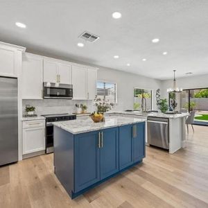 kitchen with blue cabinets kitchen with blue cabinets