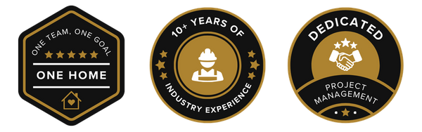 One team, One goal, One home; Ten plus years industry experience; Dedicated project management