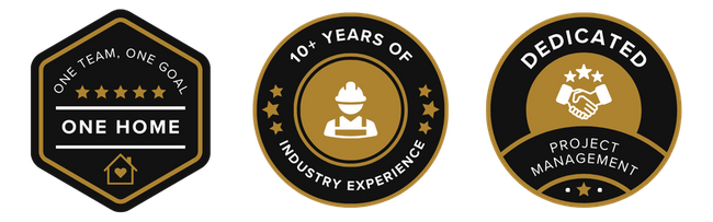 One team, One goal, One home; Ten plus years industry experience; Dedicated project management