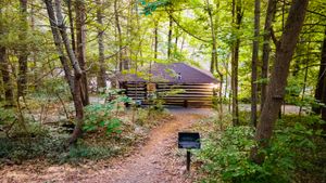 Log Cabin Motor Court Photos, Cabin in Asheville, Cabin Rentals in Weaverville NC, Cabins in Asheville NC
