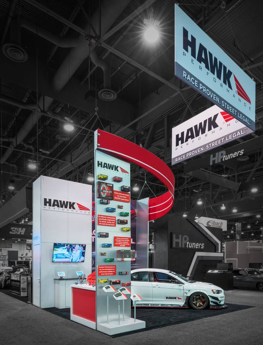 Hawk SEMA Rental Exhibit