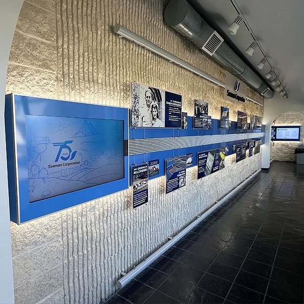 Corporate History Wall