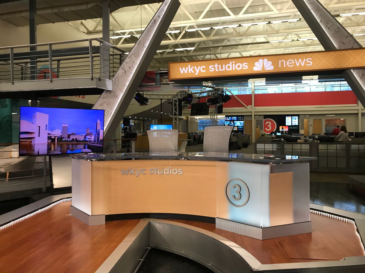 TV studio remodel