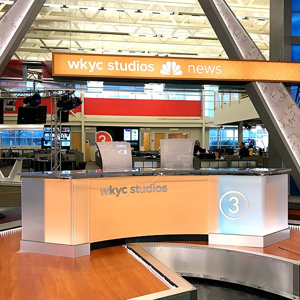 WKYC-TV Studio Remodel