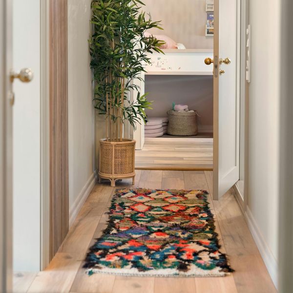 Hallway rug. Hallway rug.
