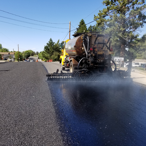 paving road