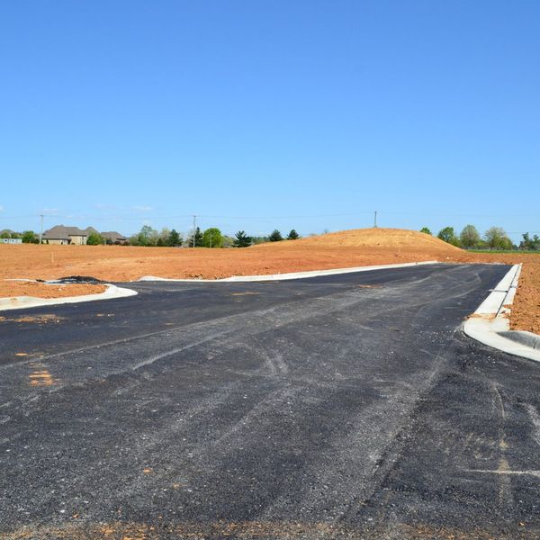 Commercial construction site. Commercial construction site.