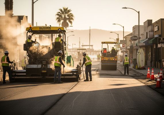 santa cruz street paving durden construction