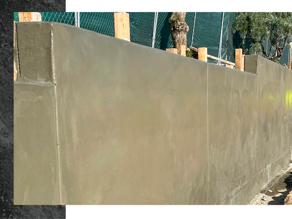 Concrete Retaining Wall