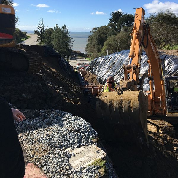 Construction site.