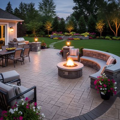 Transforming Your Backyard Oasis with Decorative Concrete