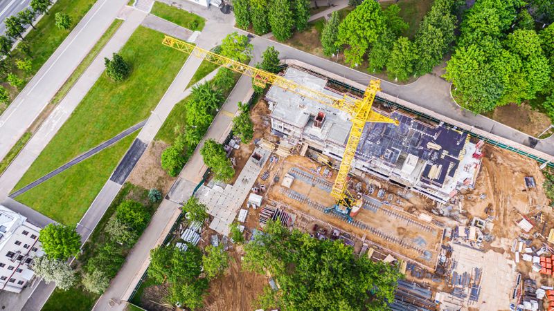 Construction site.