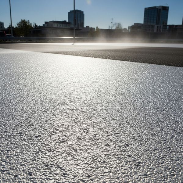 Cool pavement technology applied to asphalt to reflect solar energy and reduce urban heat island effect Cool pavement technology applied to asphalt to reflect solar energy and reduce urban heat island effect