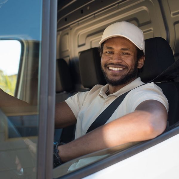 A truck driver. A truck driver.