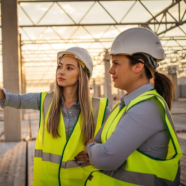 Two women engineers