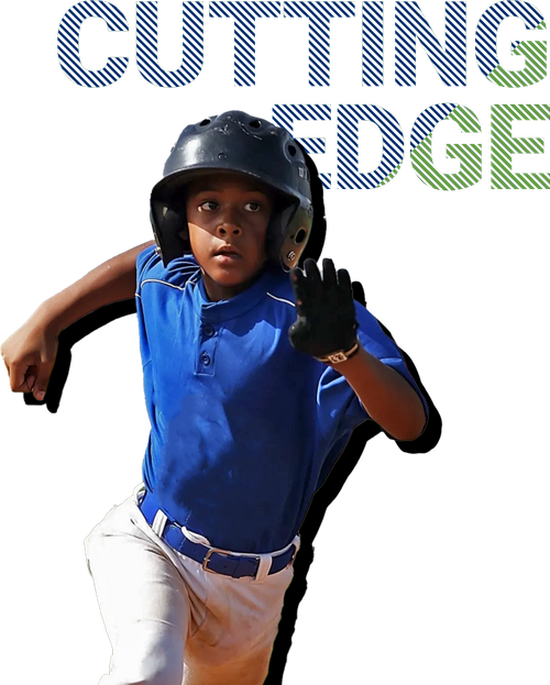 child plying baseball