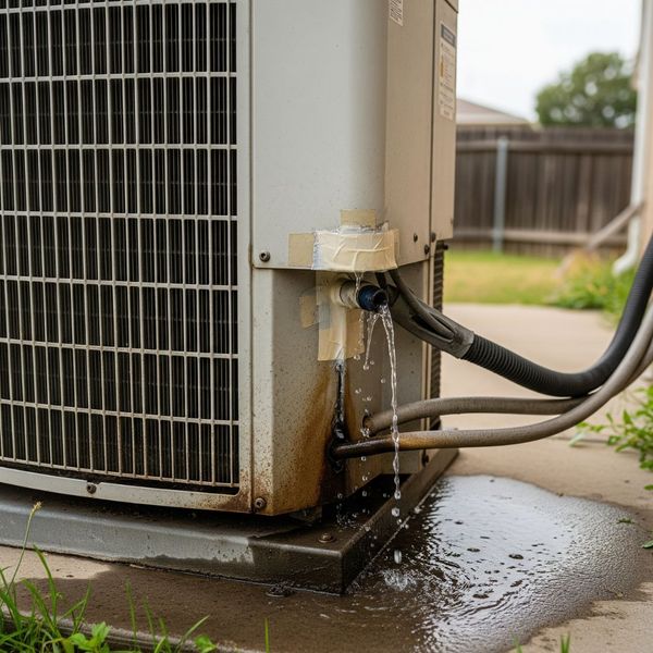 leaking air conditioner leaking air conditioner