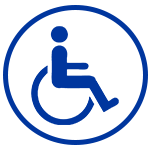 Icon of a wheelchair