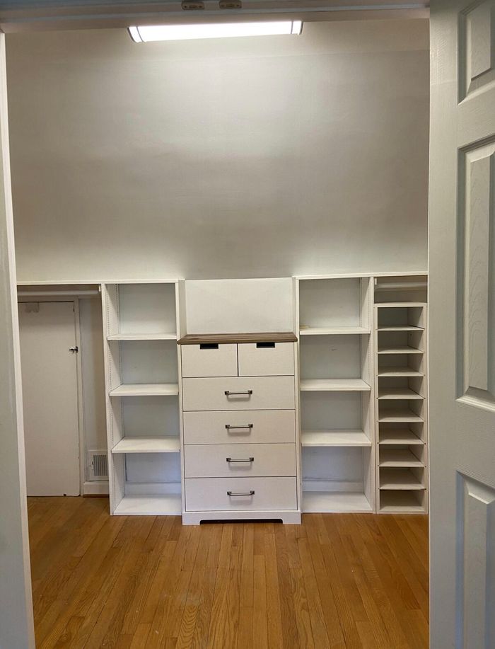 Image of a remodeled closet