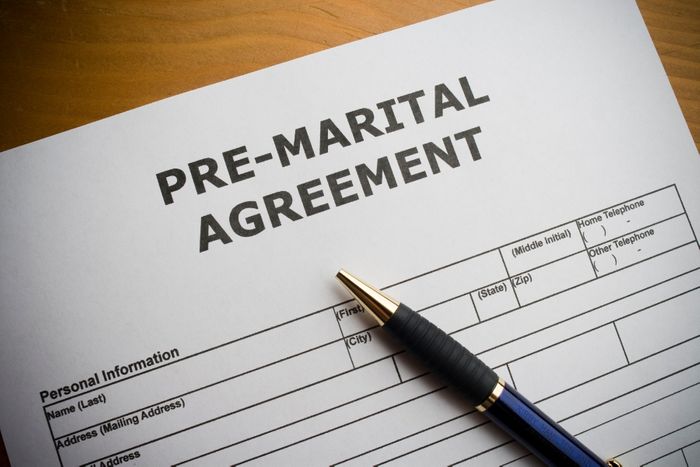 image of a pre-marital agreement