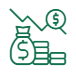 money and graph icon