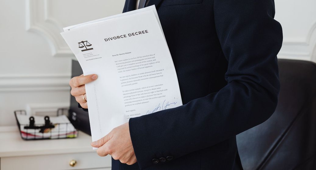 divorce papers