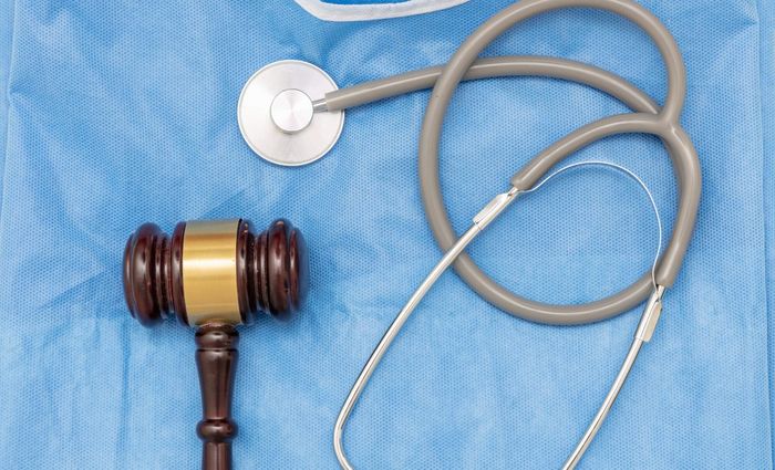 gavel and stethoscope 