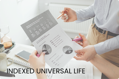 A close-up of two professionals reviewing a document featuring several pie charts and data infographics. A close-up of two professionals reviewing a document featuring several pie charts and data infographics.