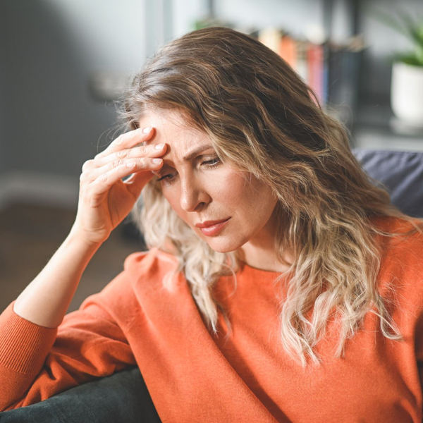 woman working through her emotions