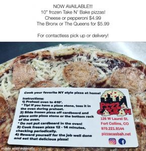 Take home pizza instructions Take home pizza instructions