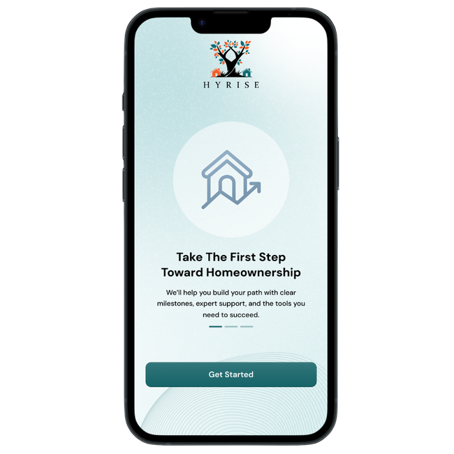 Hyrise app first step screen Hyrise app first step screen