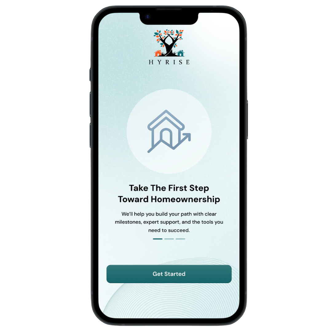 Hyrise app first step screen Hyrise app first step screen