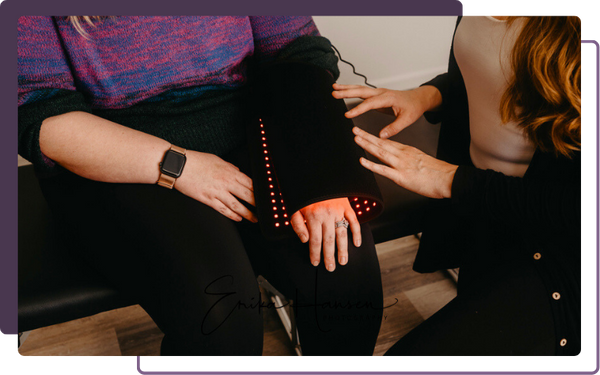 image of red light therapy