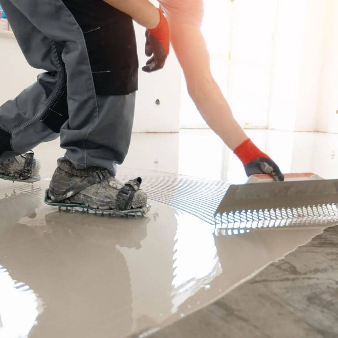 epoxy flooring installation