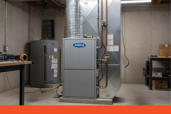 Amana HVAC unit.