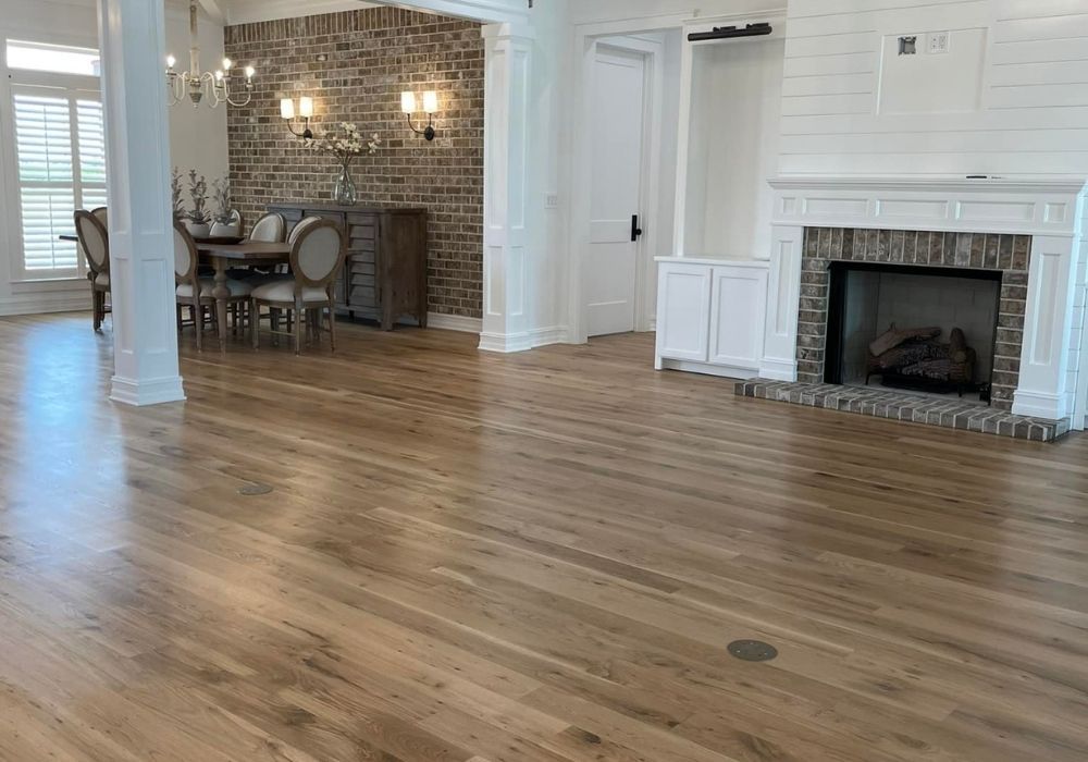Gorgeous home with brand new hardwood floor installation