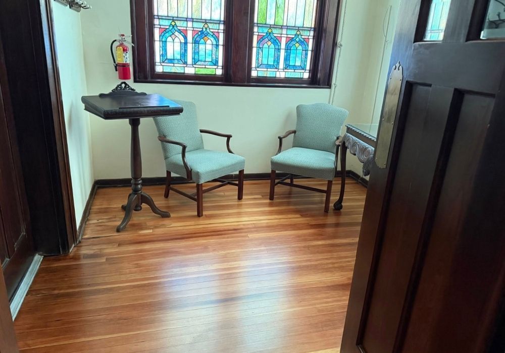 Hardwood flooring refurbished