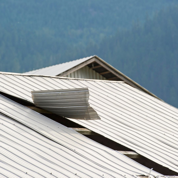 roof damaged from wind roof damaged from wind