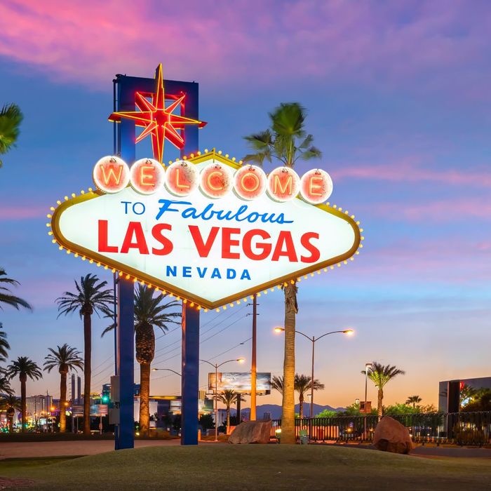 famous Las Vegas neon sign