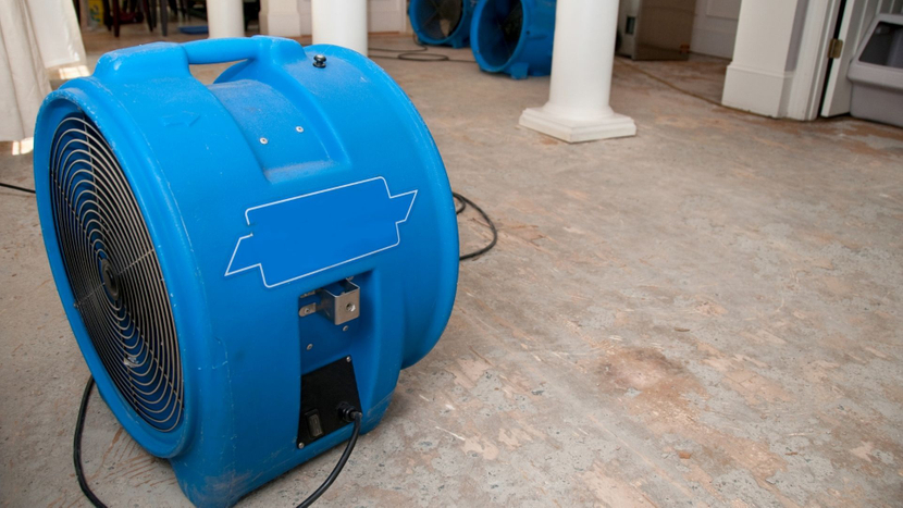 Water damage restoration