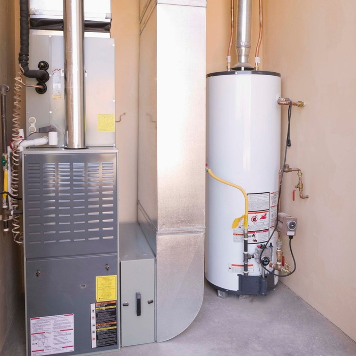 An image of a water heater. An image of a water heater.