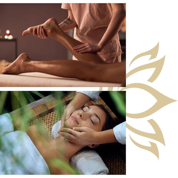 A therapist performing an assisted leg stretch and muscle release on an athlete to facilitate sports recovery and improve range of motion.